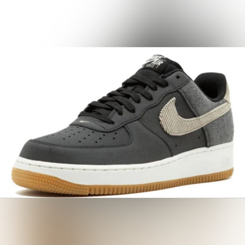 Nike Air Force 1 Low 'Anthracite Bamboo' Sneakers Size 12 Like New MSRP $150